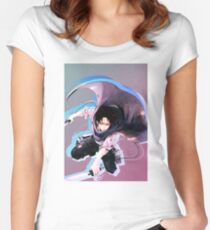 Camiseta entallada de cuello redondo levi ackerman