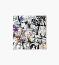 peyton's artwork collage Art Board
