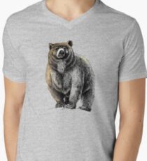 The Great Bear - A fierce protector Men's V-Neck T-Shirt