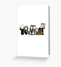 They're creepy and they're kooky Greeting Card
