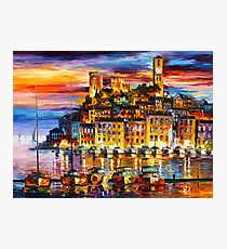 CANNES - FRANCE - Leonid Afremov Photographic Print