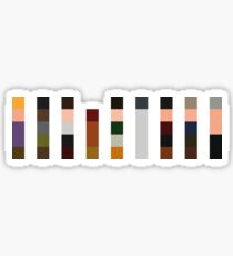 Pegatina Final Fantasy VII Characters