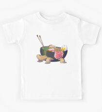 Ramenschildkröte Kinder T-Shirt