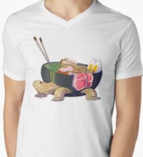 Ramen Tortoise Men's V-Neck T-Shirt