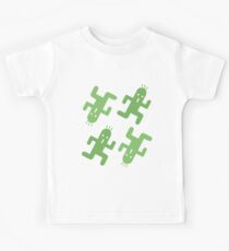 Cactuar Pattern Kids Tee