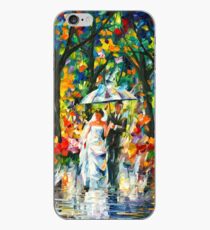 WEDDING UNDER THE RAIN - Leonid Afremov iPhone Case