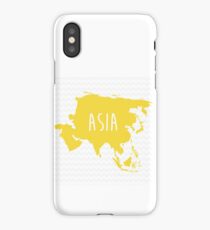 Asia Chevron Continent Series iPhone Case/Skin