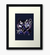 Kingdom Hearts - Oathkeepeer & Oblivion Framed Print