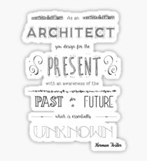 Architecture Sticker