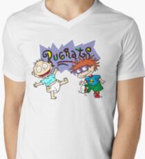 Rugrats - Tommy & Chuckie Men's V-Neck T-Shirt