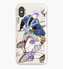 Dragon Ball Z - Future Trunks vs Frieza - 2 - Samurai Art iPhone Case/Skin