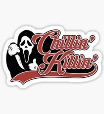 Ghostface Chillin' & Killin' Sticker