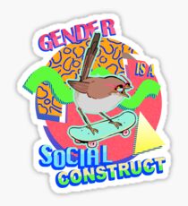 Rad Bird V2 (even radder) Sticker