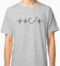 Fishing Heart Beat Classic T-Shirt