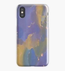 Acrylic Print - Yellow/Blue/Purple iPhone Case