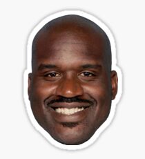 Shaquille O'Neal - What a Head Sticker