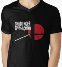 Super Smash Bros: Challenger Approaching! (3DS Style) Men's V-Neck T-Shirt
