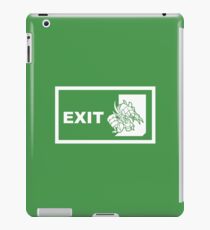 Emergency Exit iPad Case/Skin