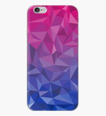 Geometrischer Bi-Stolz iPhone-Hülle & Cover