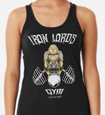 Iron Lords Gym (Schwarz) Racerback Tank Top