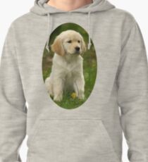Cute Golden Retriever Puppy Pullover Hoodie