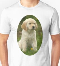 Cute Golden Retriever Puppy Unisex T-Shirt