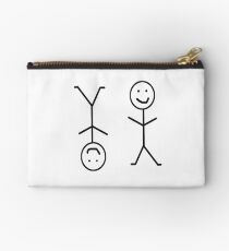 Stickman upside down Studio Pouch