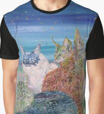 POKER OF CATS Graphic T-Shirt
