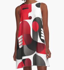 A kiss in Kiev A-Line Dress