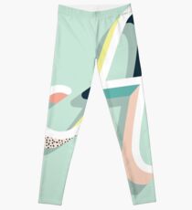 A - Typography Leggings
