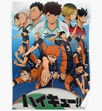 Haikyuu!! poster Poster