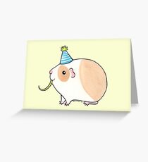Celebration Guinea-pig Greeting Card