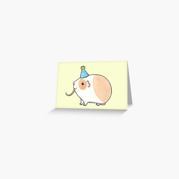 Celebration Guinea-pig Greeting Card
