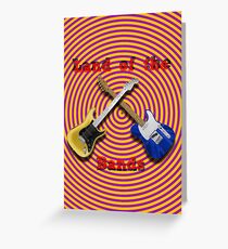 Land of the Bands Greeting Card