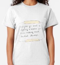 skam inspirational quotes Classic T-Shirt