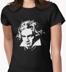 beethoven Fitted T-Shirt