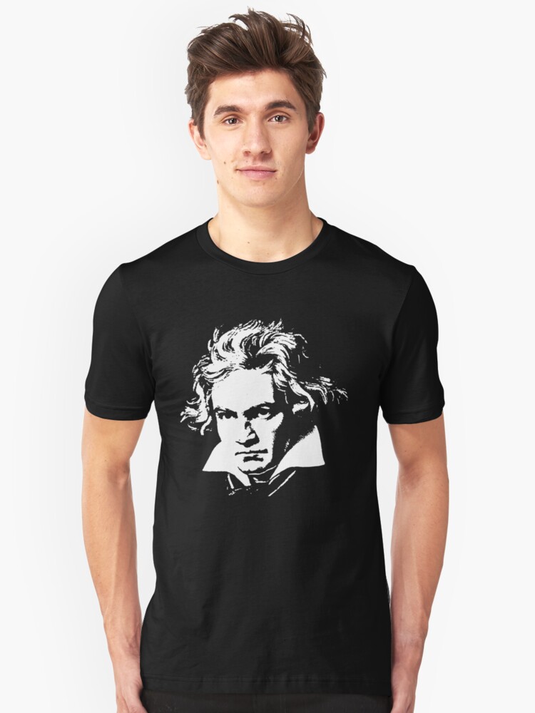 Alternate view of beethoven Slim Fit T-Shirt