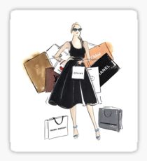Pegatina Shopping