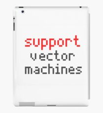 Support vector machines iPad Case/Skin