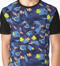 Vector Fish Graphic T-Shirt