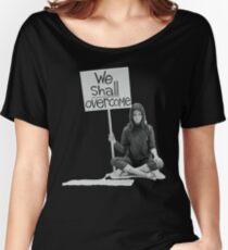 Women's Movement "We Shall Overcome" Women's Relaxed Fit T-Shirt