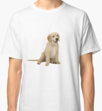 Cute Golden Retriever Classic T-Shirt