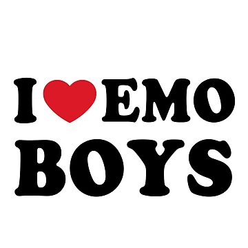 I Love Emo Boys Gifts | Essential T-Shirt