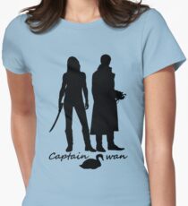 Captain Swan version 2 Women's Fitted T-Shirt