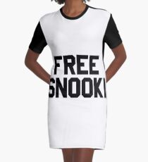 Free Snooki Graphic T-Shirt Dress