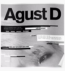 AGUST D ALBUM ART Poster