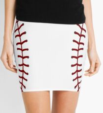 Baseball Laces II Mini Skirt