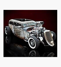 Rat Rod Studios Rat Rod Calendar 1 January Photographic Print