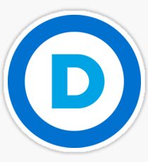 Democratic Logo Sticker