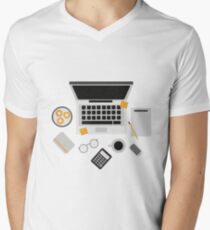 computer,graphic artist Men's V-Neck T-Shirt